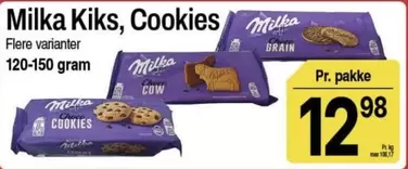 Kiks, Cookies