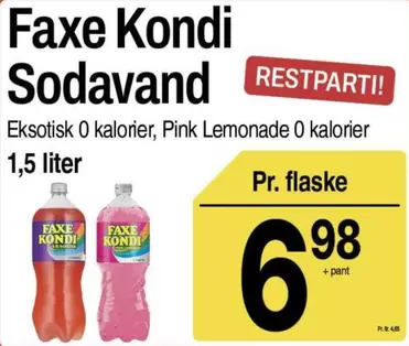 Faxe - Kondi Sodavand