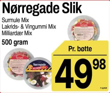 Surmule Mix Lakrids- & Vingummi Mix Milliardær Mix