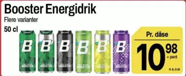 Booster Energidrik