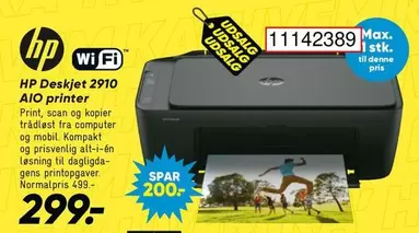 Hp - HP Deskjet 2910 AIO printer
