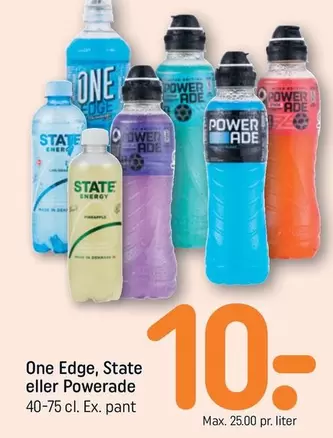 Edge - One , State eller Powerade