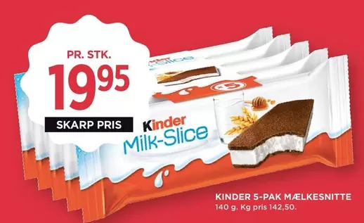 Kinder - Milk-Slice Mælkesnitte