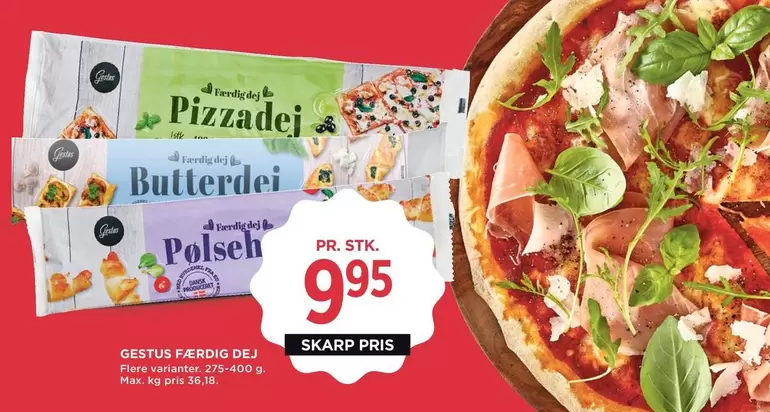 Pizzadej, Butterdei, Polseh