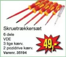 Skruetrækkersæt