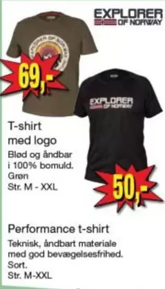 T-shirt med logo