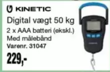 Digital vægt 50 kg