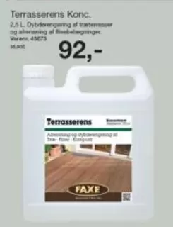 Faxe - Terrasseren's Konc.