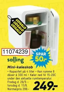 Den - Mini-køleskab 11074239