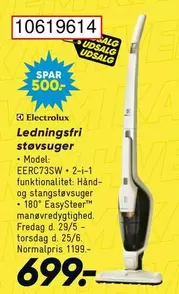 Electrolux - Ledningsfri støvsuger EERC73SW