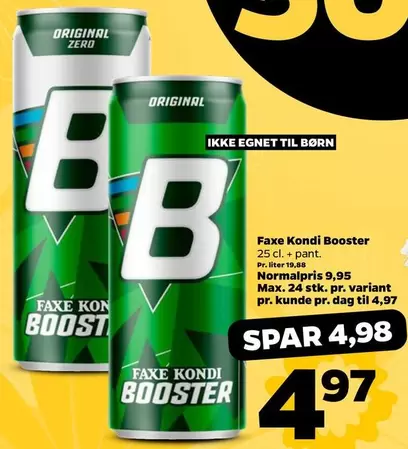 Faxe -  Kondi Booster