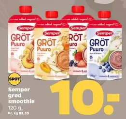 Gröt Puuro Smoothie