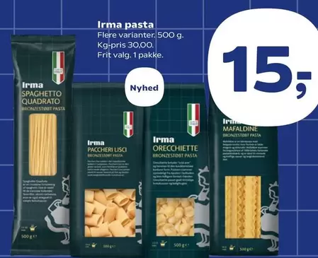 Irma pasta