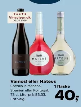 Vamos! eller Mateus