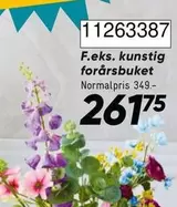 F.eks. kunstig forårsbuket