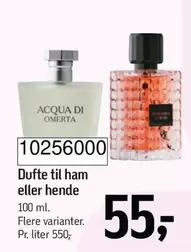 Dufte til ham eller hende
