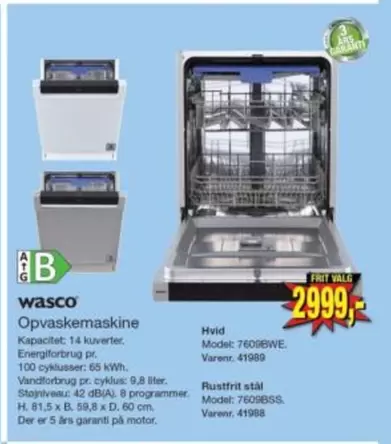 Opvaskemaskine