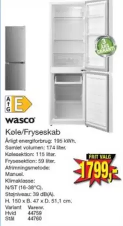 Køle/Fryseskab
