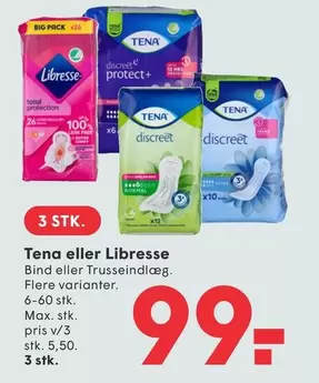 Tena eller Libresse