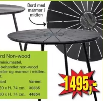 Bord Non-wood