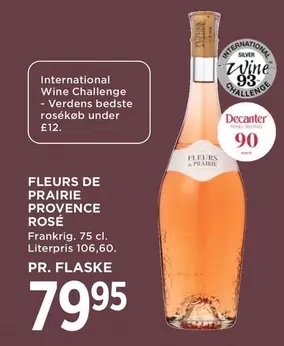 FLEURS DE PRAIRIE PROVENCE ROSÉ