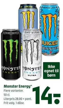 Monster -  Energy