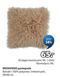 KRONVIKKE pyntepude