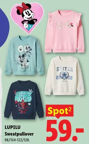 Stitch - LUPILU Sweatpullover 98/104-122/128