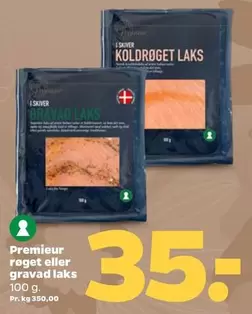 Røget eller gravad laks