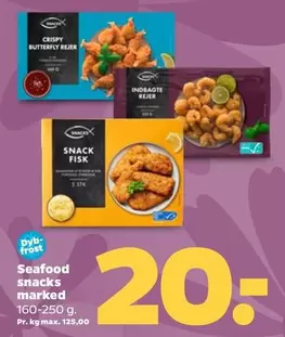 Seafood snacks