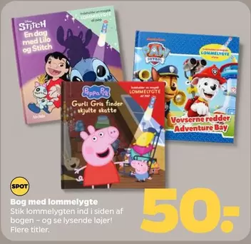 Stitch - Bog med lomme