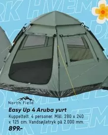 Easy - Up 4 Aruba yurt