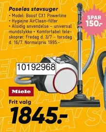 Miele - Poselos støvsuger