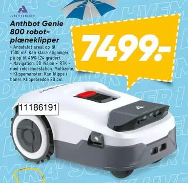 Robot - Genie 800 robot-plæneklipper