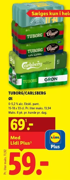 Carlsberg - Tuborg / øl