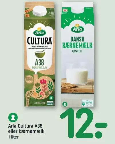 Arla - Cultura A38 eller kærnemælk