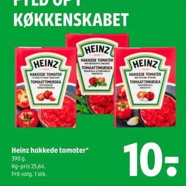 Hakkede tomater