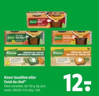 Bouillon Eller Fond Du Chef
