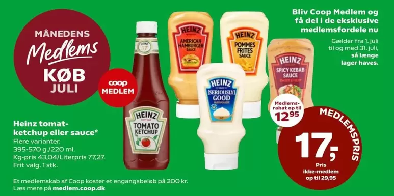 tomat-ketchup eller sauce