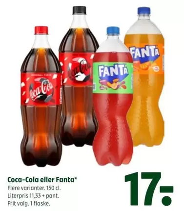 Coca Cola - Coca-Cola eller Fanta