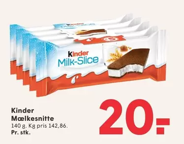 Kinder - Milk-Slice