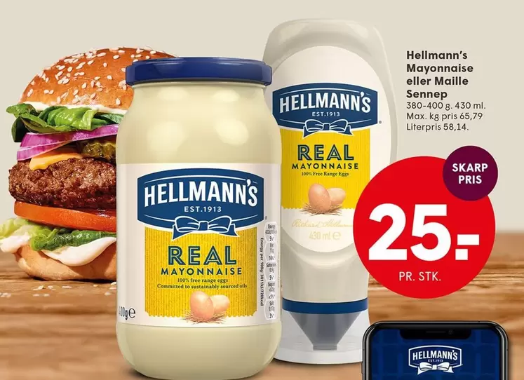 Mayonnaise eller Sennepp