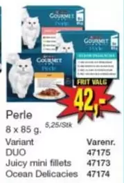 Duo - Perle Juicy mini fillets Ocean Delicacies