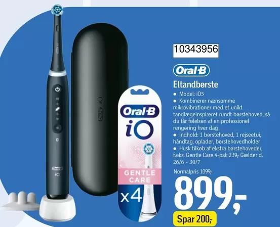 Oral B - Oral-B iO Elitbørste Model iO10