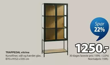 TRAPPEDAL vitrine
