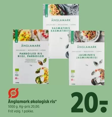 økologisk ris
