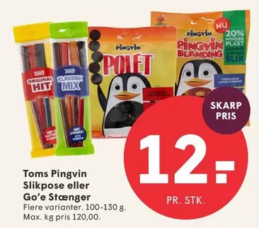 Slikpose eller Go'e Stænger