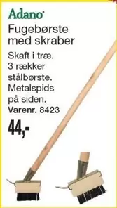Fugebørste med skraber Varenr. 8423