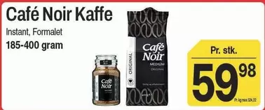 Café Noir Kaffe