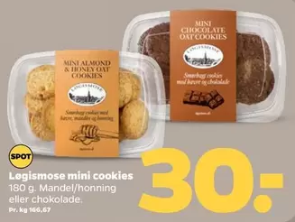 Honey - Løgismose mini cookies